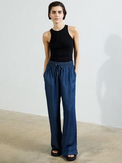 French Connection Collorado Denim Fluid Trousers, Vintage - view 2, Vintage