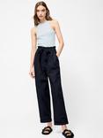French Connection Paperbag Waist Straight Trousers