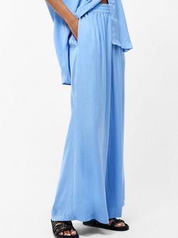 French Connection Damasco Air Flow Trousers, Cornflower Blue, Cornflower Blue