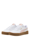 PUMA Kids' Carina 3.0 Lace Up Trainers, Mauve Mist
