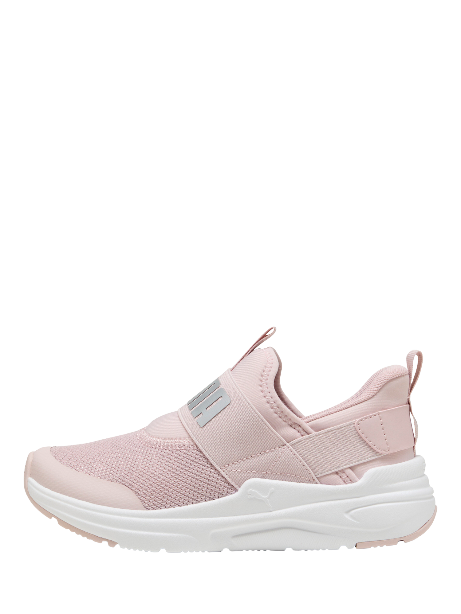 Product image 4 of 6, which shows PUMA Kids' Wired2 Sliptech Trainers, Mauve/White, 3