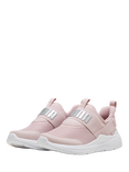 PUMA Kids' Wired 2 Sliptech Trainers, Mauve/White