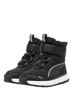 PUMA Kids' Evolve Boots, Black/Grey - view 2, Black/Grey