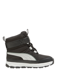 PUMA Kids' Evolve Boots, Black/Ash Grey