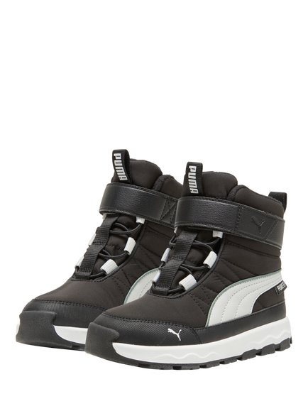 PUMA Kids' Evolve Boots, Black/Ash Grey - view 2, Black/Ash Grey