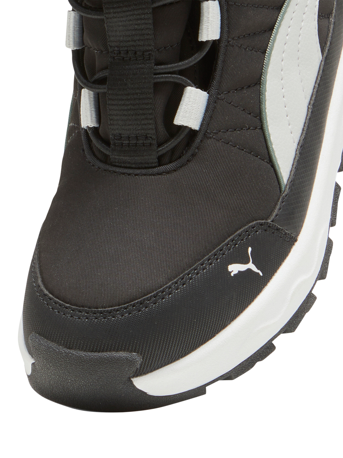 Product image 6 of 6, which shows PUMA Kids' Evolve Boots, Black/Ash Grey, 10 Jnr