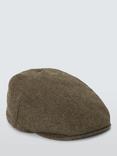 John Lewis Wool Baker Hat, Olive