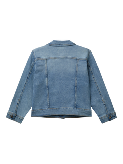 Benetton Kids' Denim Jacket, Blue - view 2, Blue