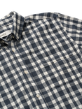 forét Creek Boucle Check Shirt, Navy/Cloud