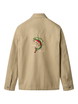 forét Wood Overshirt, Khaki - view 2, Khaki