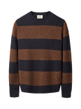forét Alpine Crew Neck Stripe Jumper