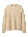 forét Orbit Wool Blend Knit Jumper, Cloud
