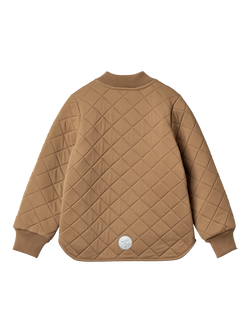 WHEAT Kids' Louis Quilted Water Repellent Jacket - view 2, Hazel