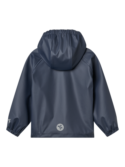 WHEAT Kids' Rainwear Waterproof Jacket - view 2, Ink