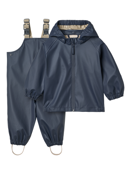 WHEAT Baby Charlie Rainwear Set, Ink