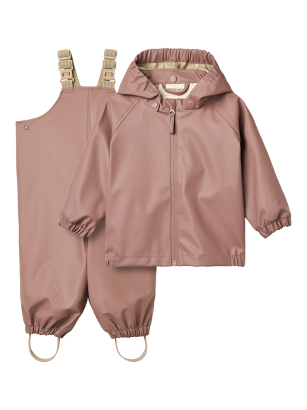 WHEAT Baby Charlie Rainwear Set, Dusty Lilac