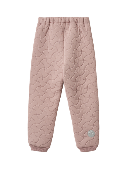 WHEAT Kids' Alex Quilted Water Repellent Trousers - view 2, Warm Rose