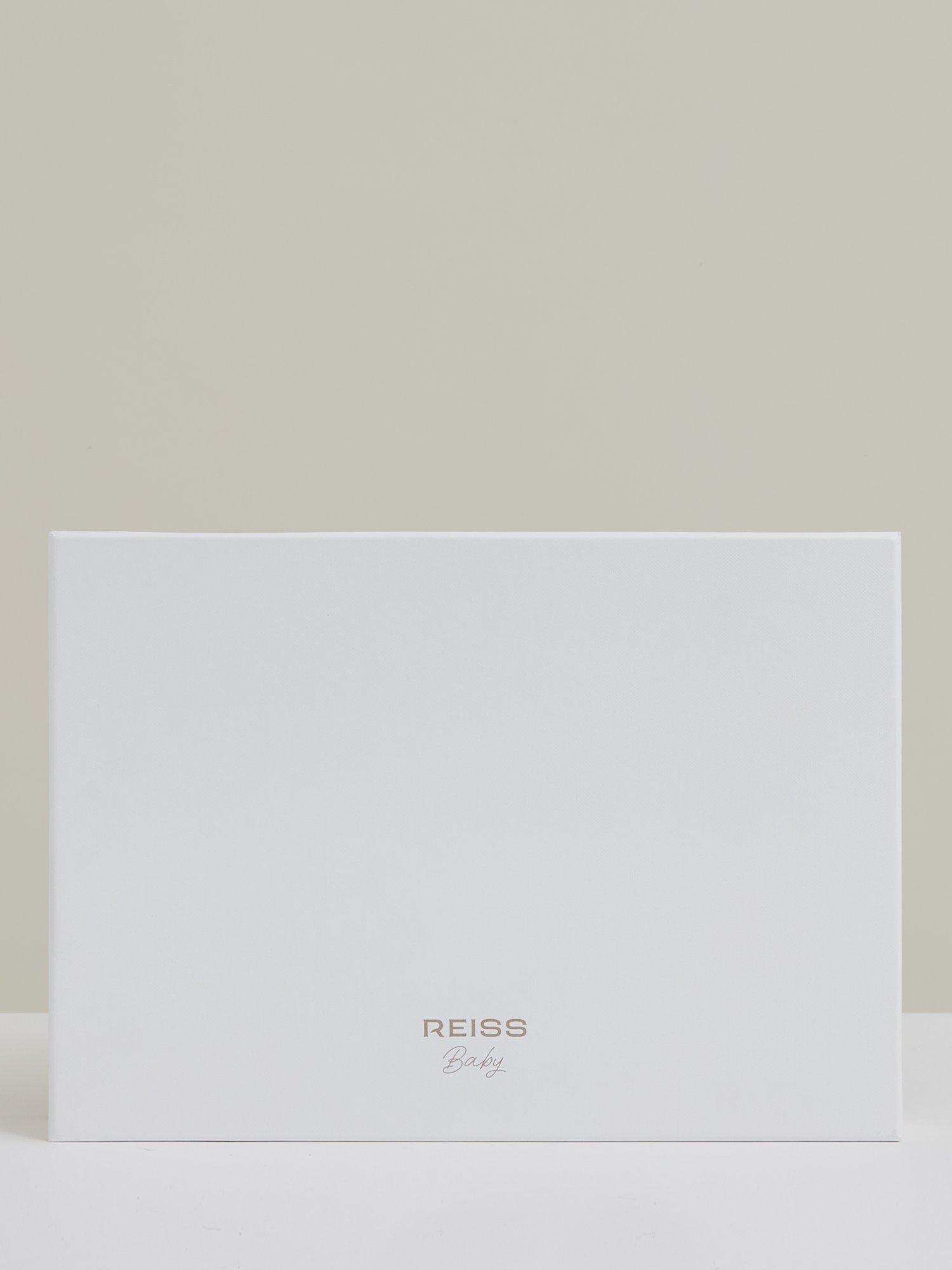 Product image 4 of 4, which shows Reiss Baby Shai Lined Fleece Gilet, Ivory, 0-3 months