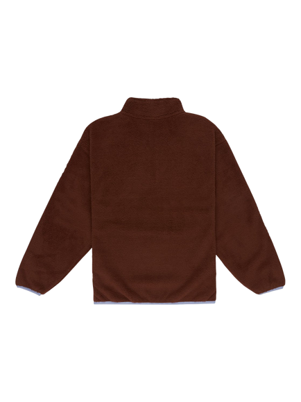 Roxy Kid's Lucky girl Long Sleeved Polar Fleece, Tiramisu - view 2, Tiramisu