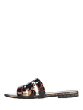 Sam Edelman Bay Jelly Slider Sandals, Brown/Multi