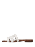 Sam Edelman Bay Leather Sliders, White