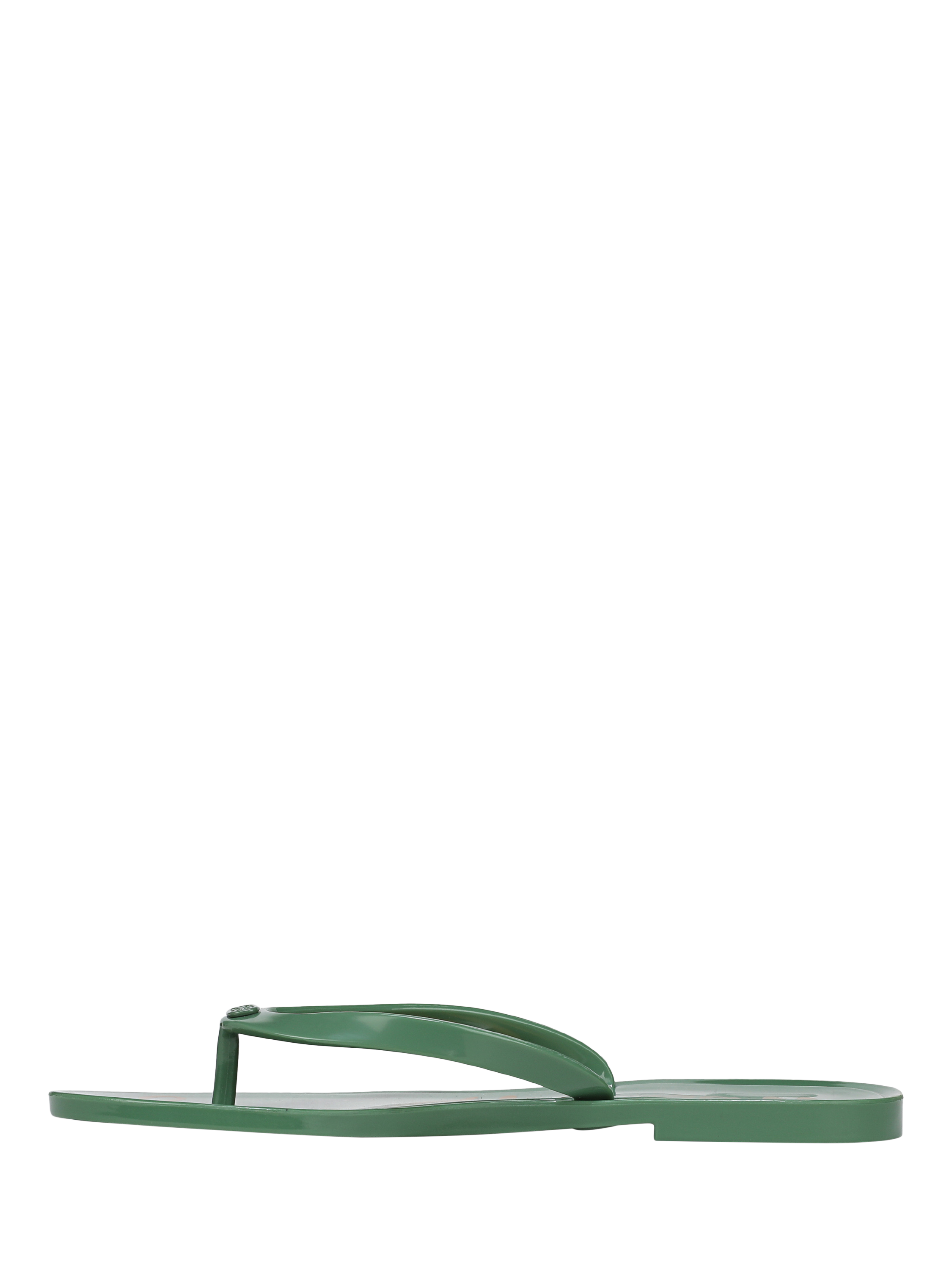 Product image 3 of 6, which shows Sam Edelman Dean Jelly Toe Post Sandals, Green Garden, 3