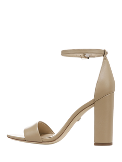 Sam Edelman Yaro Block Heel Sandals, Soft Beige - view 2, Soft Beige