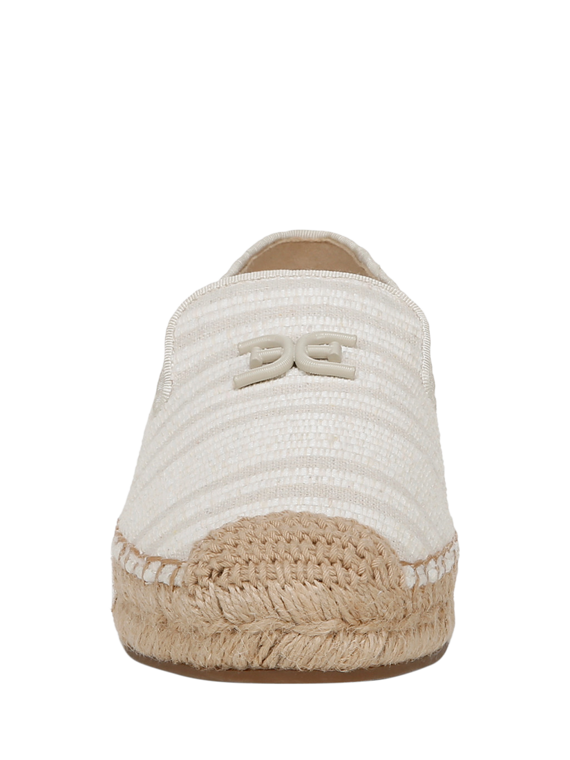 Product image 2 of 6, which shows Sam Edelman Kathleen Espadrille Sandals, White, 3