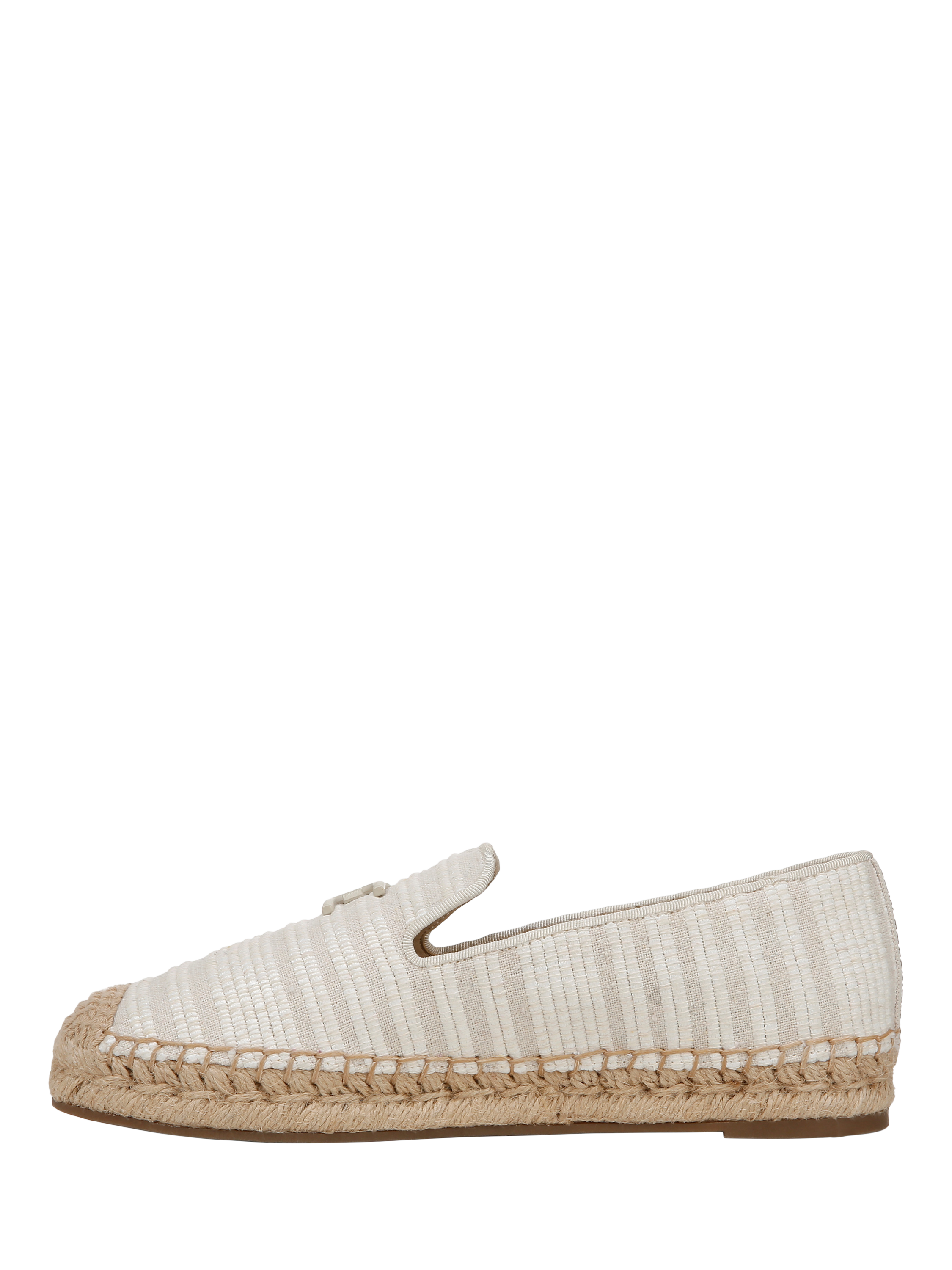 Product image 3 of 6, which shows Sam Edelman Kathleen Espadrille Sandals, White, 3