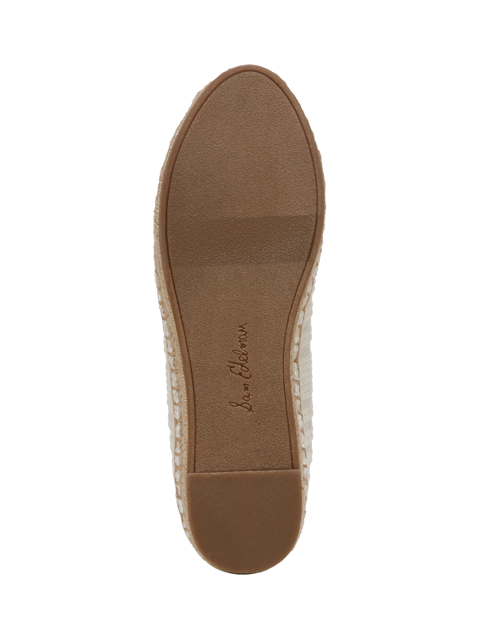 Product image 6 of 6, which shows Sam Edelman Kathleen Espadrille Sandals, White, 3