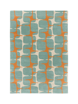 Scion Going Lokho Pure Wool Rug, Sky