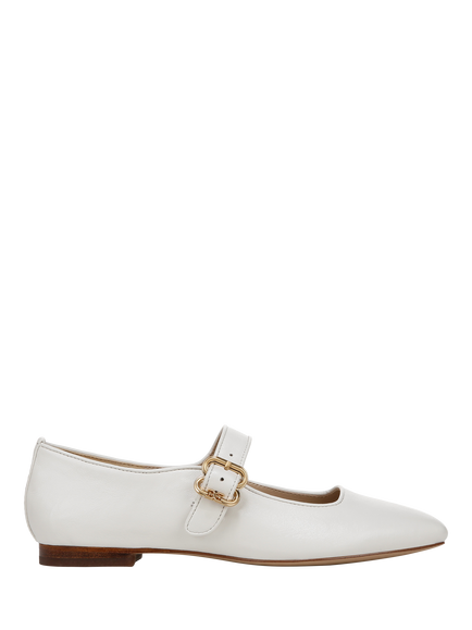 Sam Edelman Michaela Leather Mary Janes, Bright White