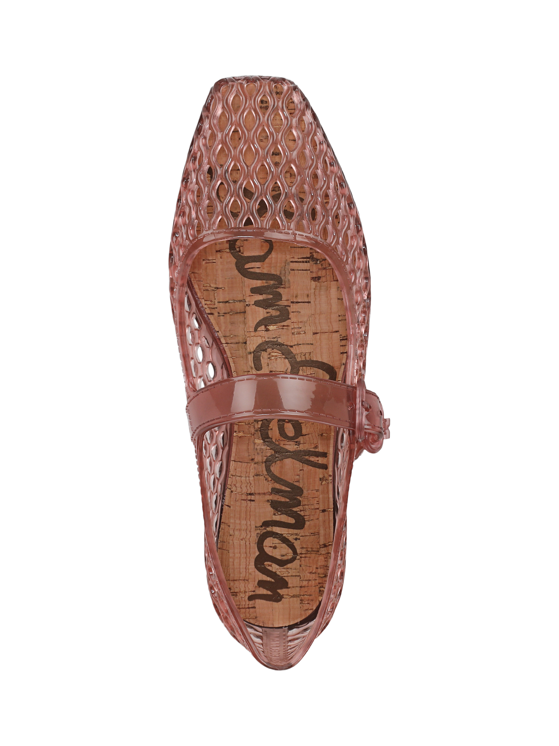 Product image 5 of 6, which shows Sam Edelman Michaela Jelly Mary Jane Shoes, Pink Lily, 3.5