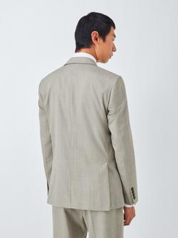 John Lewis Washable Regular Fit Notch Lapel Suit Jacket - view 2, Neutral