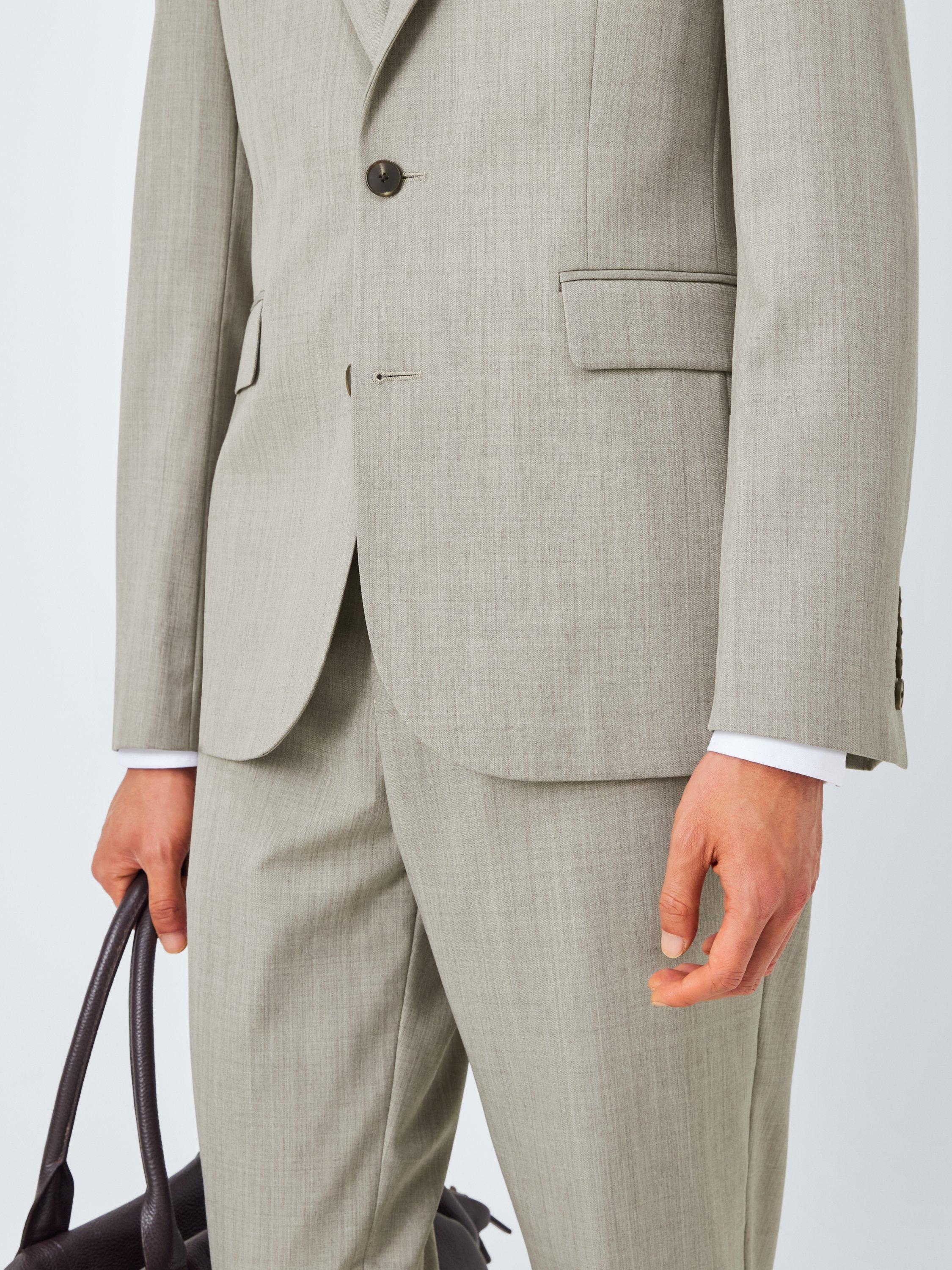 Product image 6 of 7, which shows John Lewis Washable Regular Fit Notch Lapel Suit Jacket, Neutral, 36R