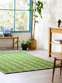 Scion Little Lohko Pure Wool Rug - view 2, Juniper
