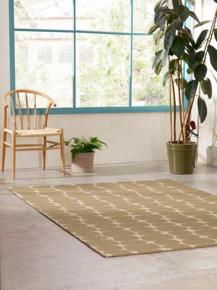 Scion Little Lohko Pure Wool Rug - view 2, Pebble