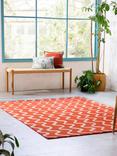 Scion Ribbon Pure Wool Rug, Coral