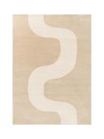 Marimekko Seireeni Pure Wool Rug, Beige