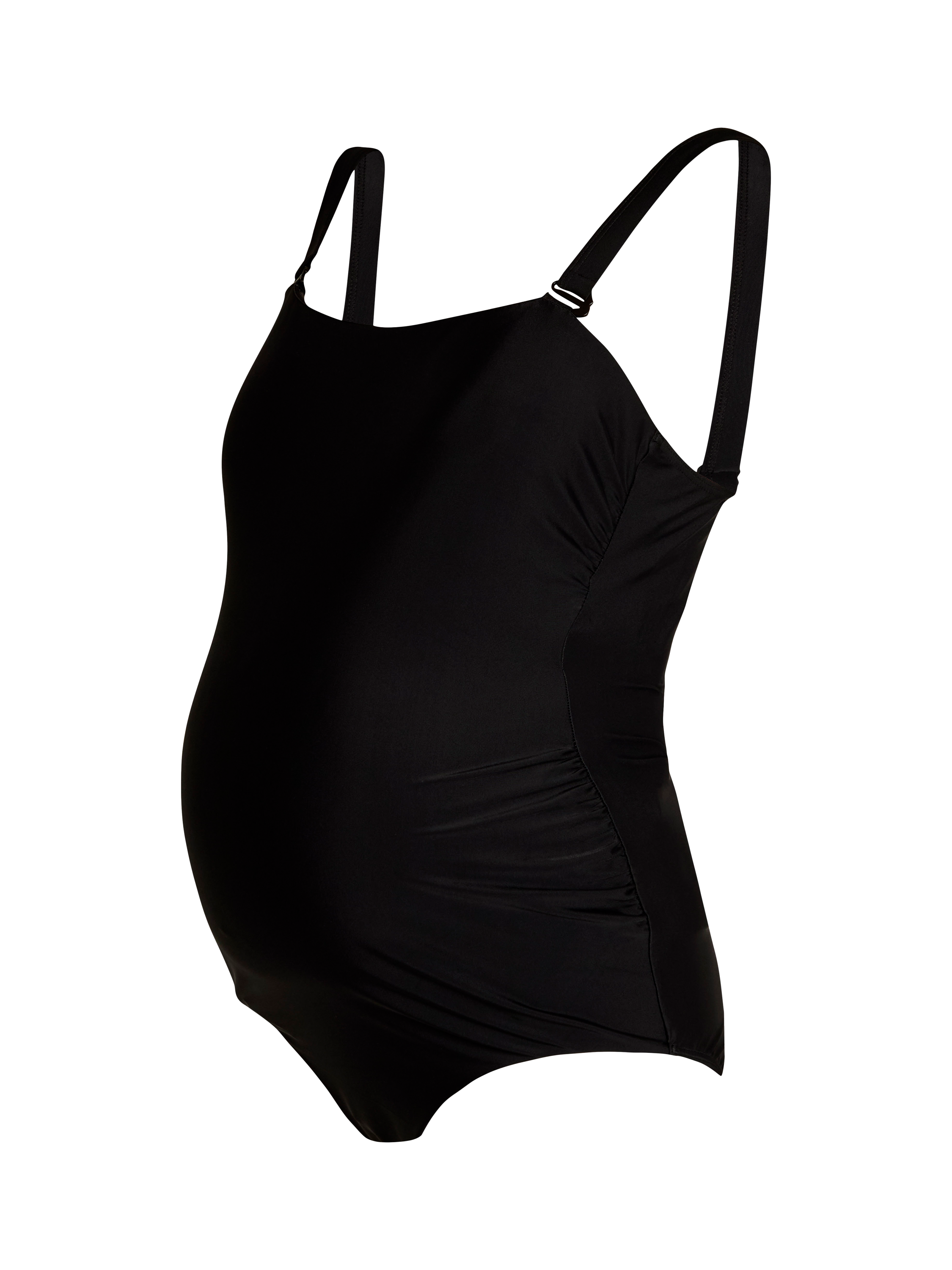 Product image 4 of 6, which shows JoJo Maman Bébé Bandeau Maternity Swimsuit, Black, S