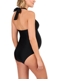 JoJo Maman Bébé Halterneck Maternity Swimsuit, Black