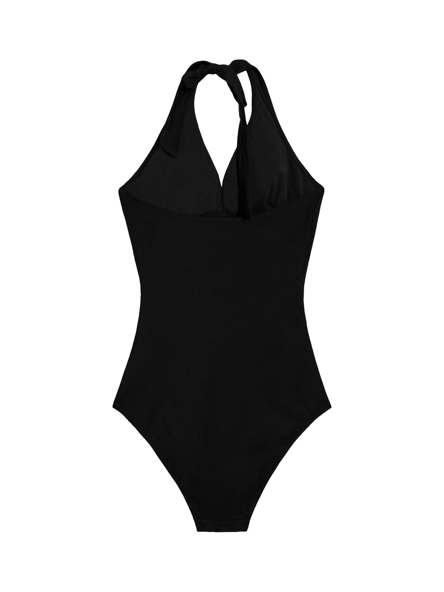 Product image 3 of 6, which shows JoJo Maman Bébé Halterneck Maternity Swimsuit, Black, S