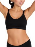 JoJo Maman Bébé Emma-Jane Padded Seamless Maternity and Nursing Bra, Black