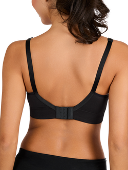 JoJo Maman Bébé Emma-Jane Padded Seamless Maternity and Nursing Bra, Black - view 2, Black