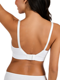 JoJo Maman Bébé Emma-Jane Padded Seamless Maternity and Nursing Bra, White