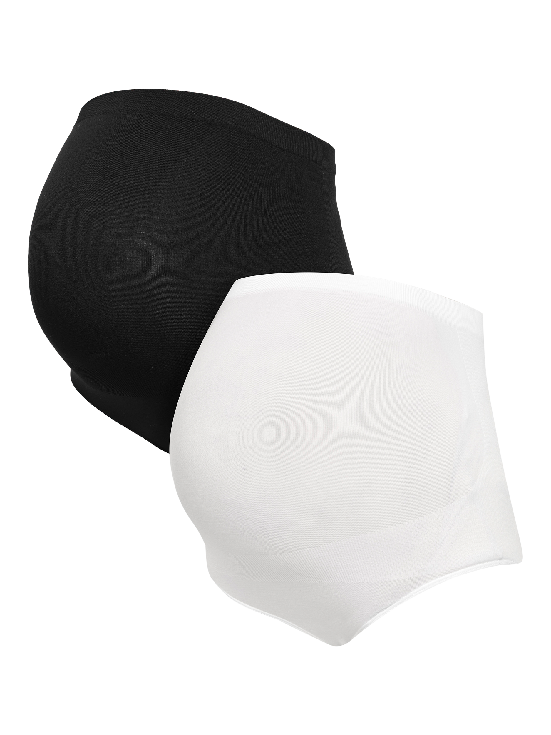 Product image 1 of 6, which shows JoJo Maman Bébé Maternity Support Knickers, Pack of 2, White, S