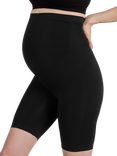 JoJo Maman Bébé Dual Support Maternity Shorts, Black