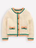 Mini Boden Kids' Libby Cotton Knitted Jacket