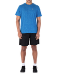 LUKE 1977 Twenty Four Seven Cotton Regular Fit Short Sleeve T-Shirt & Shorts Set, Cobalt