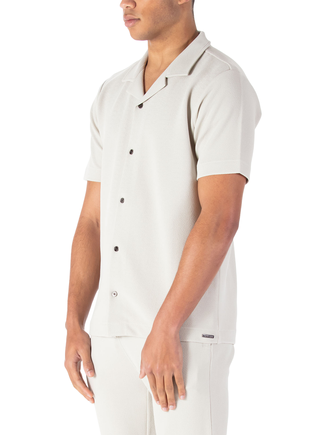 Product image 3 of 6, which shows LUKE 1977 Kawa Regular Fit Shirt, Ice Grey, XS